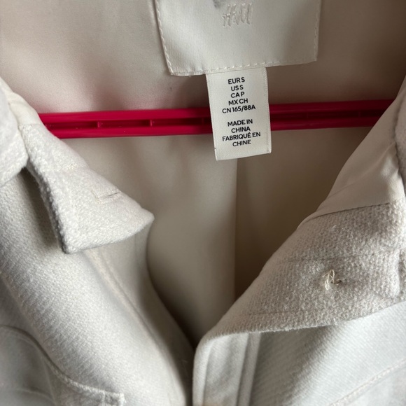 H&M Oversized Shacket Size S - Picture 2 of 7